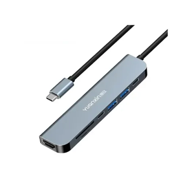 Yuanxin X-D0297 7-in-1 Type-C Hub